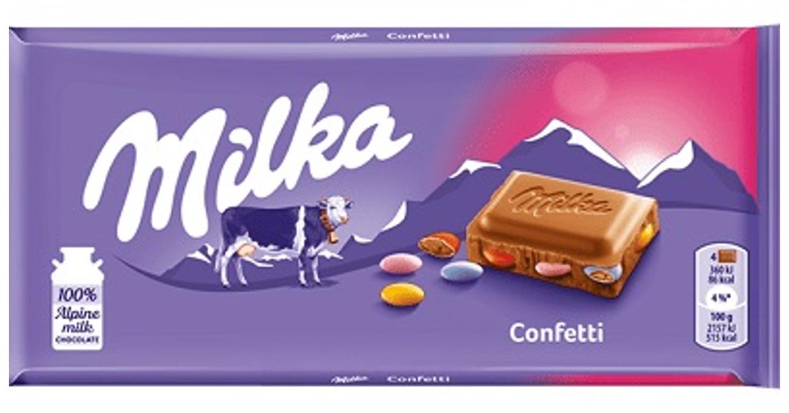 Milka 100G Confetti - Édesség webáruház - sixi.hu