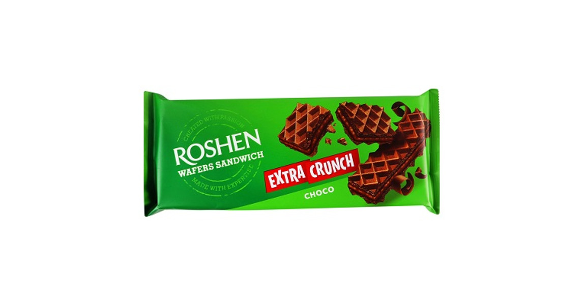 Roshen Extra Crunch 142G Kakaós Krémmel Töltött Csokoládés Ostya ...