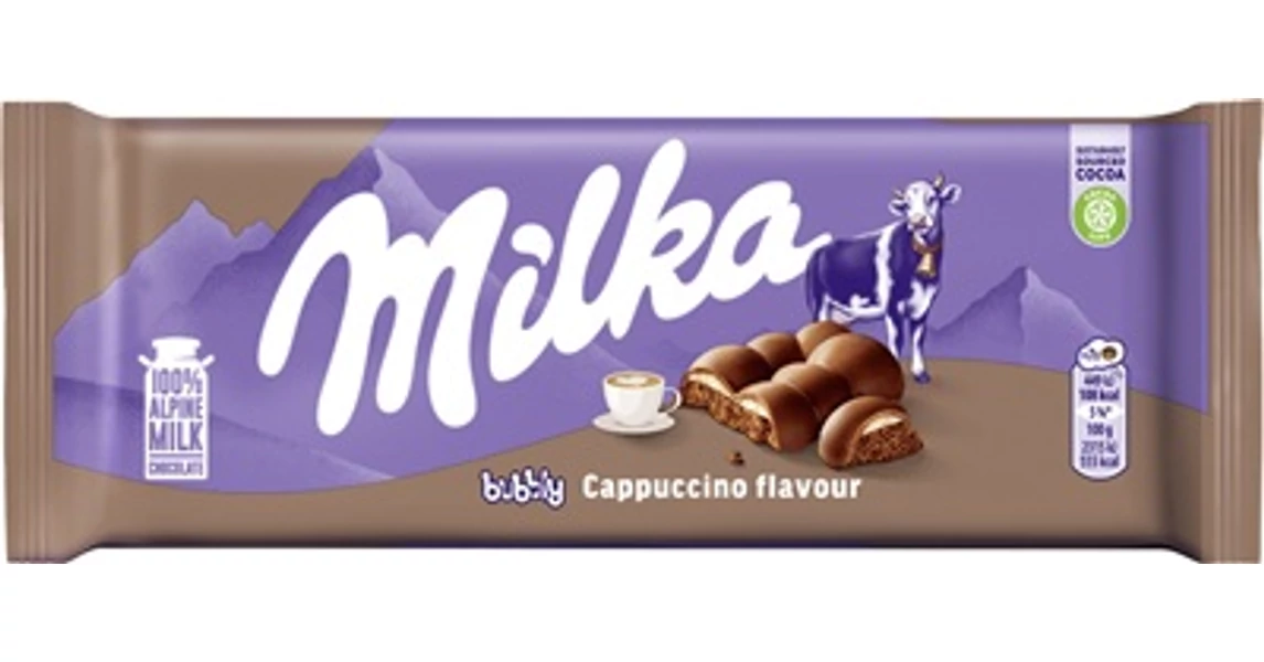 Milka 97G Bubbly Cappucino - Édesség webáruház - sixi.hu