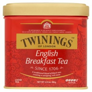 Twinings English Breakfast Fémdobozos Tea 100G