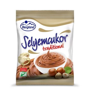 Bergland Selyemcukor 70G Mogyorókrémmel