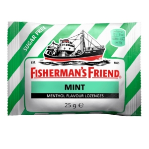 Fisherman's Friend Borsmenta ízű töltetlen keménycukorka 25G Cukormentes