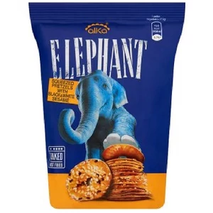 Elephant Snack 80G Lapos Perec Szezámos