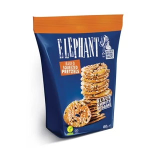 Elephant Snack 80G Lapos Perec Szezámos