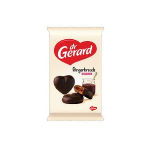 Dr. Gerald csokival bevont mézeskalács ízű töltelékkel töltött puszedli 175G