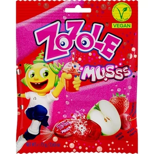 Zozole 75G Musss Töltött Keménycukor Alma-Eper-Meggy 