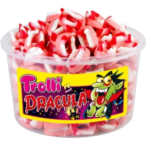 Trolli Mni Dracula gyümölcs ízű gumicukor 0.975KG