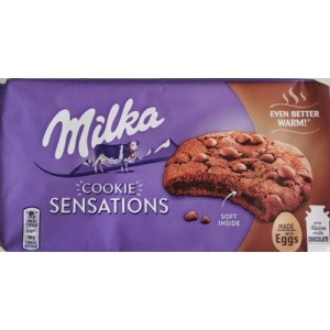 Milka Keksz 156G Cookies Sensations Soft Inside Choco