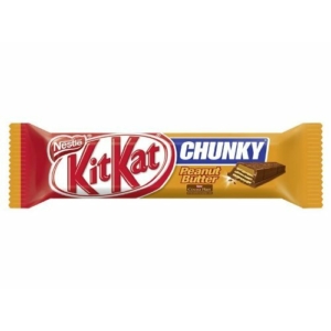 KitKat Chunky földimogyorós krémmel bevont ropogós ostya tejcsokoládéban 42 g