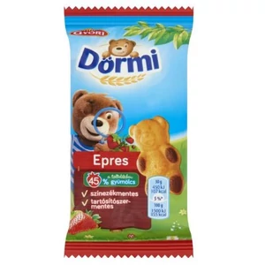 Győri Édes Kismackó 30G Epres Piskóta (Dörmi)
