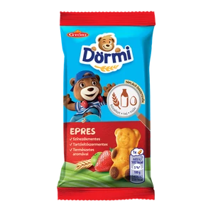 Győri Édes Kismackó 30G Epres Piskóta (Dörmi)