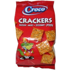 Croco Crackers 100G Szezámos-Sós-Mákos 