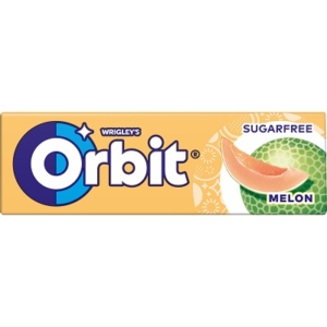 Orbit Drazse 14G Melon (Sárgadinnye ízű cukormentes rágó) 