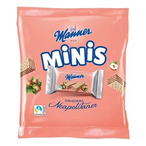 Manner 150G Mogyorókrémes Mini Ostya 