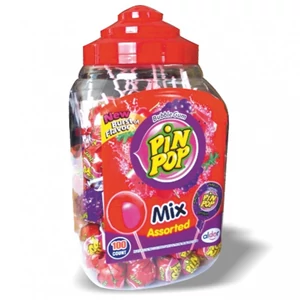 Aldor Pin Pop Assorted Nyalóka mix +Rágó 100*18G