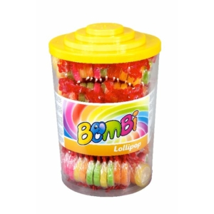 Bombi Lollipop 8G Gyümölcs Ízű