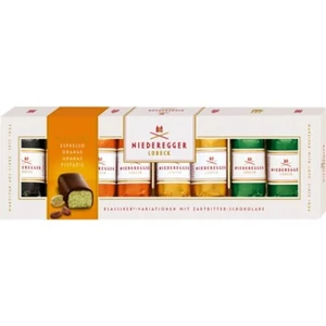 Niederegger 100G Marcipánkenyér Variant Pistazie-Orange-Ananas-Espresso /110156/