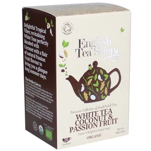 ETS 20 Fehér Bio Tea Kókusszal és Passion Gyümölccsel 40G (English Tea Shop)52975