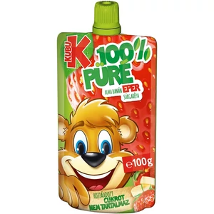 Kubu Püré 100G Alma-Banán-Répa-Eper 100%