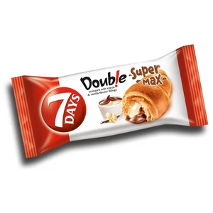 7 Days Croissant 110G Super-Max Double Kakaó-Vanília