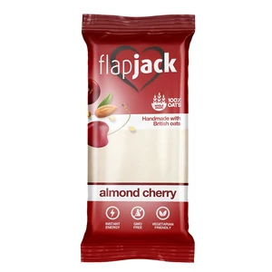 Flapjack 100G Zabszelet Almond&Cherry Fehércsoki bevonattal