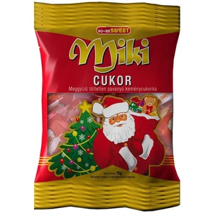 Miki Cukor Meggyízű 75G No-Be Sweet