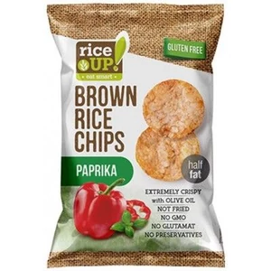 Rice Up 60G Brown Rice Chips Paprika Rice Up 60G Brown Rice Chips Paprika
