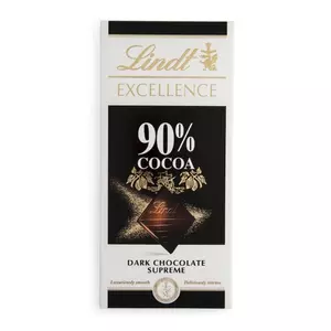 Lindt Excellence 100G 90% Cocoa Étcsokoládé (Táblás)