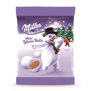 Milka 100G Mini Snow Balls Milka 100G Mini Snow Balls