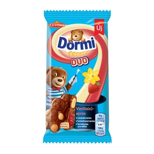 Győri Édes Kismackó 30G Duo Eper - Vanília  Piskóta (Dörmi)