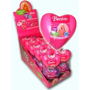 Barbie Collection Hearts 12G Nagy Műanyag Szív