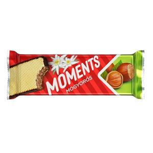 Moments mogyorókrémmel töltött ostyaszelet 45 g