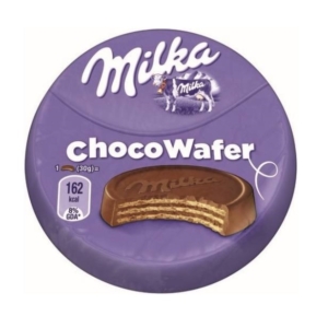 Milka Keksz 30G Chocowafer (Kakaós töltelékkel töltött, alpesi tejcsokoládéval bevont ostya)