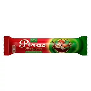 Piros Mogyorós 40G Tejcsokoládé