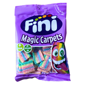 Fini  Magic Carpets vegyes gyümölcs ízű gumicukor 90G