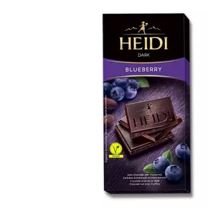 Heidi 80G Grand'Or Dark Blueberry (Kék áfonya ízesítésű étcsokoládé)
