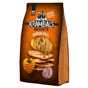 Krambals 70-84G Bruschetta Garden Grill - Grillezett Zöldség Ízű Pirított Kenyérszelet 