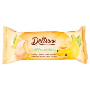 Delisana 135G Fehércsokis Piskótakorong Banánnal 