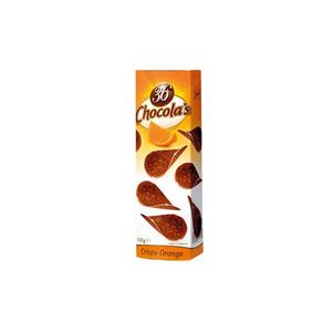 Hamlet 36 Chocola's Crispy Orange narancs ízű tejcsokoládé puffasztott rizzsel 125 g