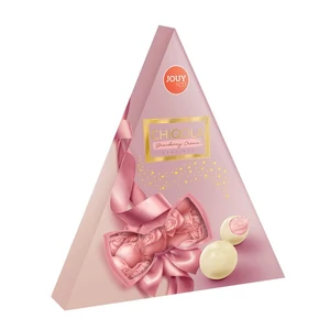 Chiqola Praliné 110G Háromszög Strawberry Cream 48917