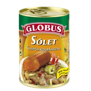Globus 400G Sólet Csípős Kolbásszal
