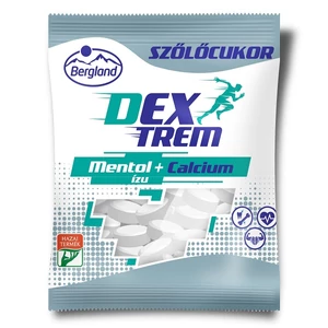 Bergland mentol ízű szőlőcukor Kálciummal 70G