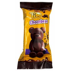 Tio Chocobear 60G Étbevonóba Mártott Kakaós Piskóta Csoki Krémmel