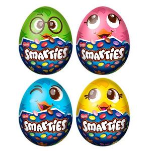 Nestlé Smarties tejcsokoládé tojás tejcsokoládés cukordrazséval 50 g