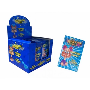 Burstin Bits Popping Candy 7G Kék Málna Burstin Bits Popping Candy 7G Kék Málna