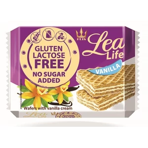 Lea Life 95G Ostyaszelet Vanília Hozzáadott Cukor-, Glutén-, Laktózmentes