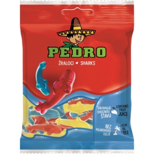 Pedro 80G Sharks Cápa Gumicukor  PEDR1002