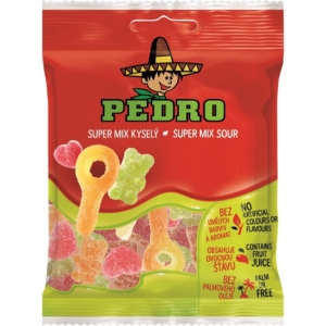 Pedro 80G Super Mix Savanyú Gumicukor  PEDR1007