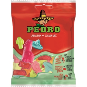 Pedro 80G Lama Mix Gumicukor  PEDR1015