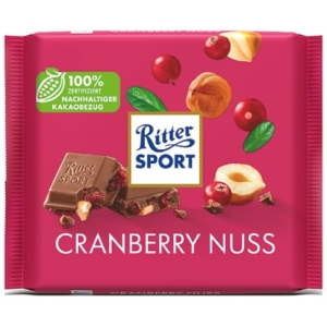 Ritter Sport 100G Cranberry Nuss
